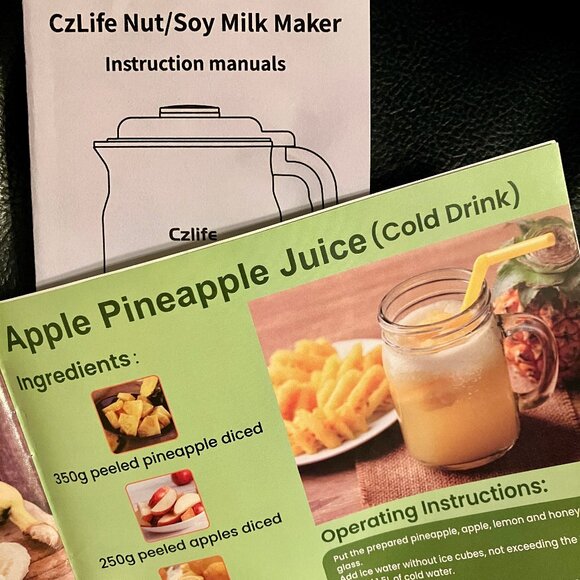 N7 Nut Milk Maker, 50oz 1.5L Automatic Oat Almond Soy Hemp Machine CZlife O-Box - Picture 11 of 14